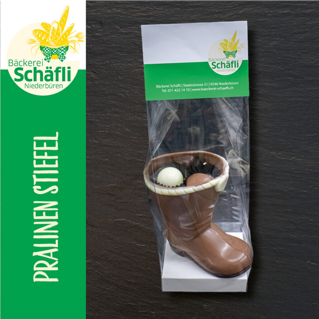 Pralinen Stiefel