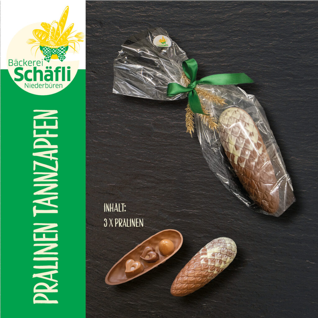 Pralinen Tannzapfen